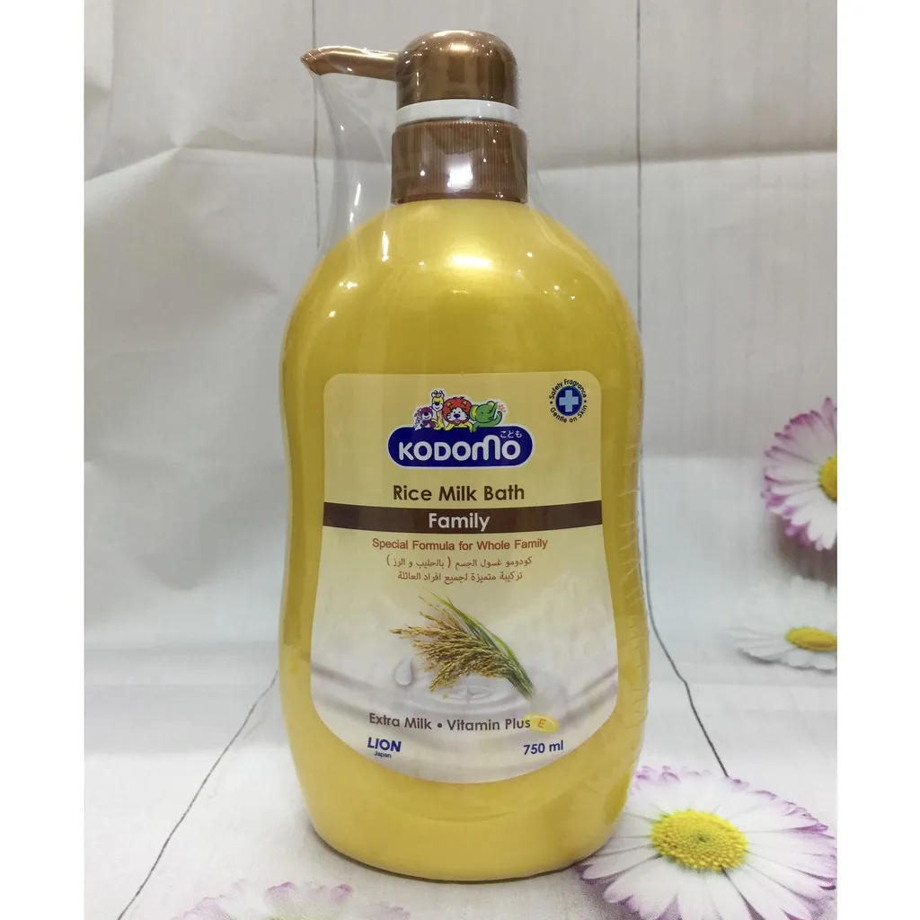 Ảnh Sữa tắm cho bé Kodomo Peark Kiss / Rice Milk 750ml 4