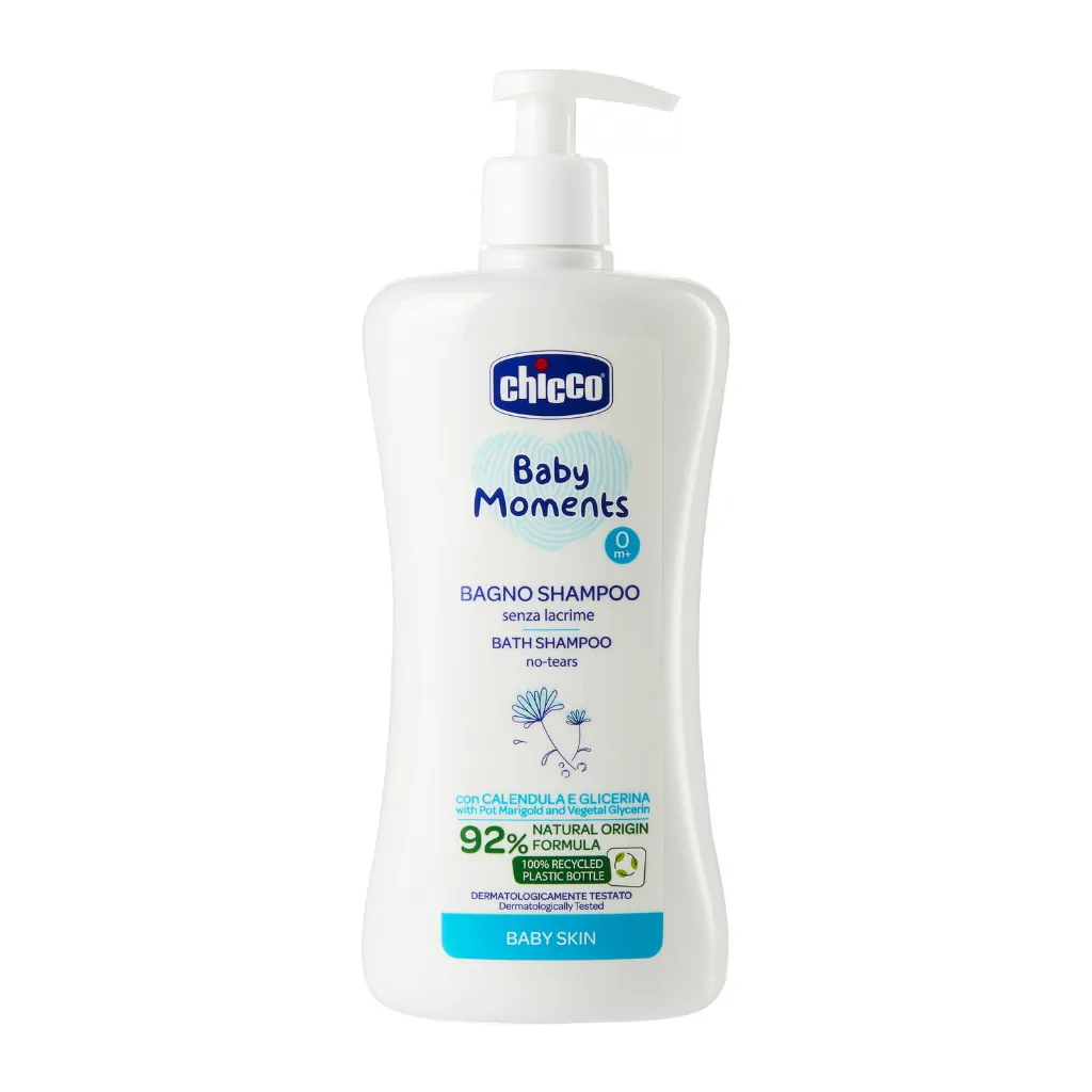 Ảnh Sữa tắm gội chiết xuất Hoa cúc 0M+ Chicco 500ml 2
