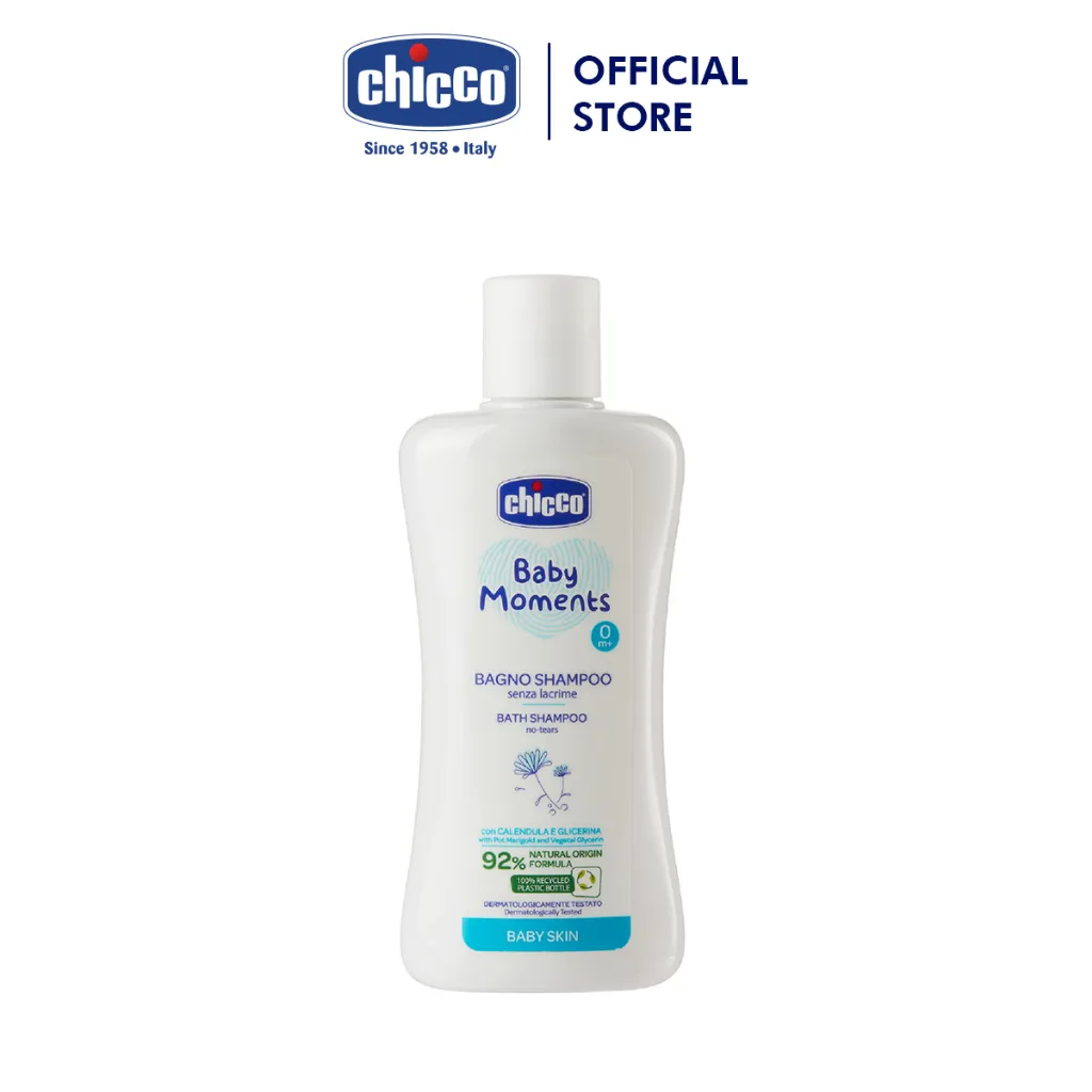 Ảnh Sữa tắm gội chiết xuất Hoa cúc 0M+ Chicco 200ml/500ml 3