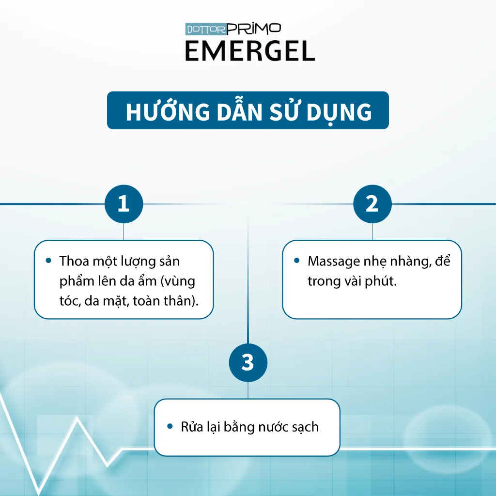 Ảnh Sữa Tắm Hữu Cơ Cho Da Nhạy Cảm, Viêm Da Cơ Địa DottorPrimo Emergel 200ml 3