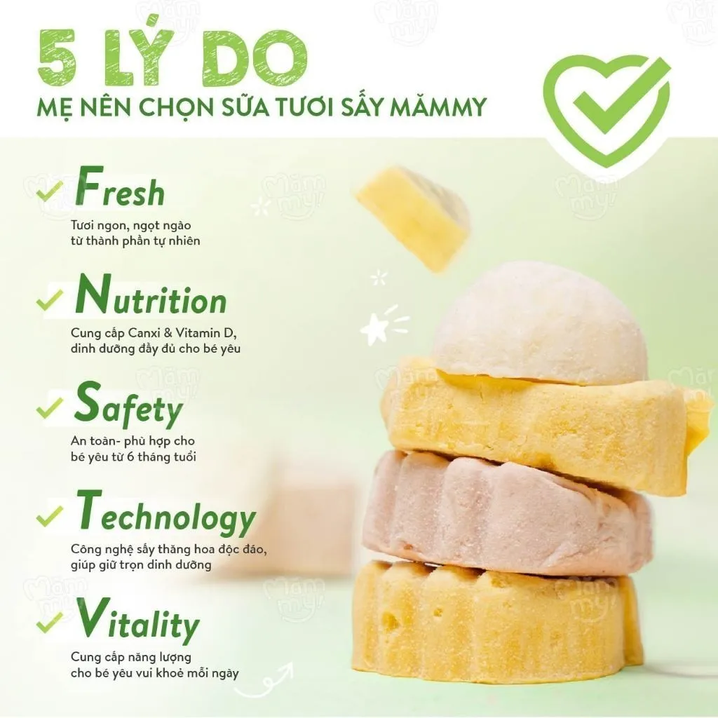 Ảnh Sữa tươi sấy đám mây Mămmy giàu dinh dưỡng, thơm ngon tự nhiên cho bé từ 6 tháng tuổi 3