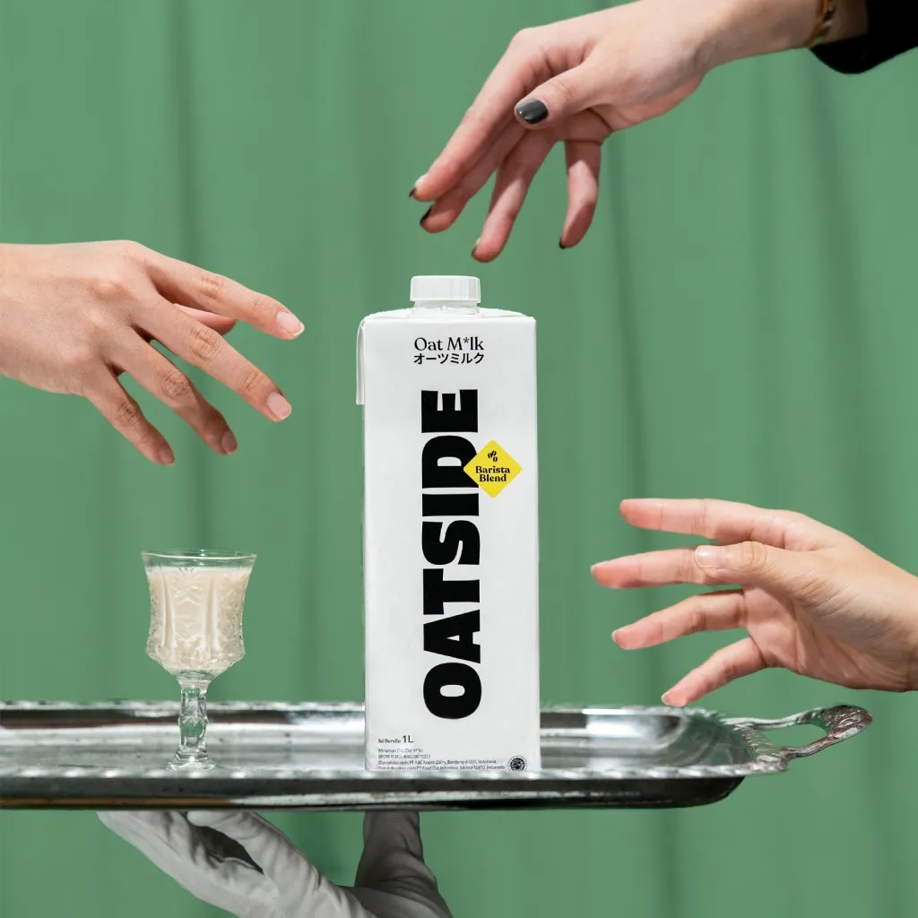 Ảnh Sữa yến mạch OATSIDE Barista Blend vị nguyên bản 1L-Không lactose và chất làm ngọt nhân tạo,Sánh mịn 3