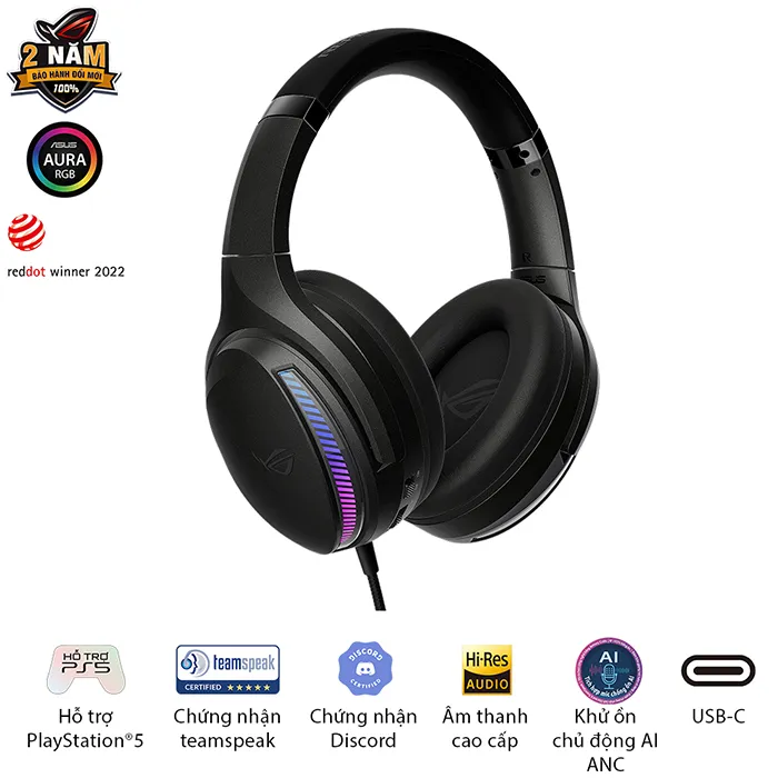 Ảnh Tai nghe ASUS ROG Fusion II 300 - 90YH02X3-B2UA00 1