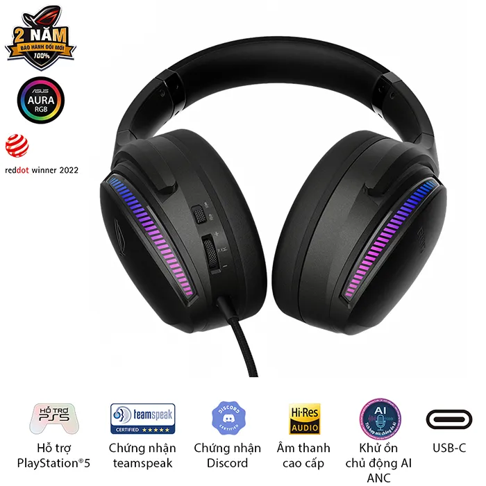 Ảnh Tai nghe ASUS ROG Fusion II 300 - 90YH02X3-B2UA00 2