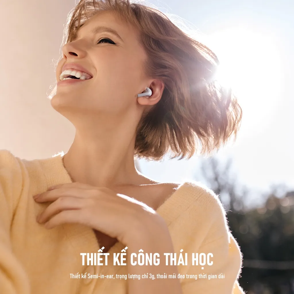 Ảnh Tai Nghe Bluetooth 5.3 ROBOT T10S Nghe Nhạc 30h Chống Nước IPX4 Hàng Chính Hãng Bảo Hành 12 Tháng 4