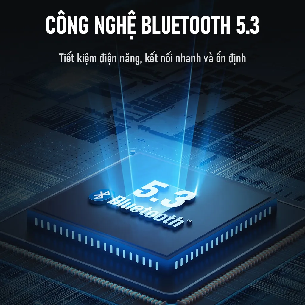 Ảnh Tai Nghe Bluetooth 5.3 ROBOT Airbuds T50S Semi InEar Kháng Nước IPX4 Âm Thanh Rõ Nét 2