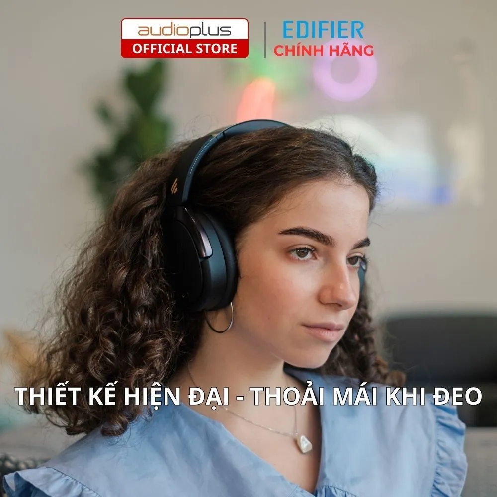Ảnh Tai nghe bluetooth chụp tai cao cấp EDIFIER WH950NB - BT v5.3 - 4 mic đàm thoại - Pin trâu 55 giờ 2