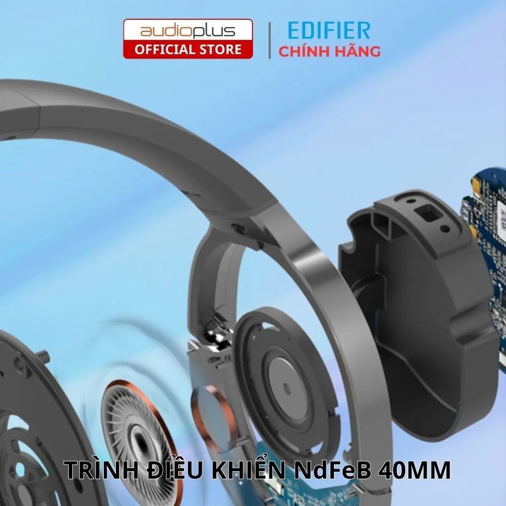 Ảnh Tai nghe bluetooth Edifier W600BT - Bluetooth 5.1- Pin 30h - Chính hãng - BH 12 tháng 4