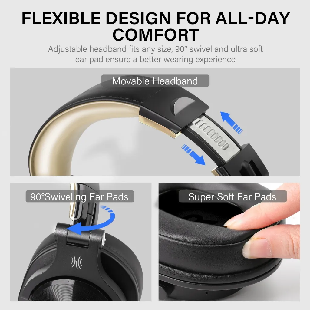 Ảnh Tai nghe Bluetooth Headphone OneOdio A70 | Hàng chính hãng - Fullbox 4