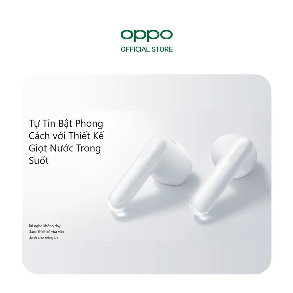 Ảnh Tai Nghe Bluetooth Không Dây TWL OPPO Enco Air 3 | Âm thanh vòm | Khử ồn cuộc gọi AI - Hàng Chính Hãng 4