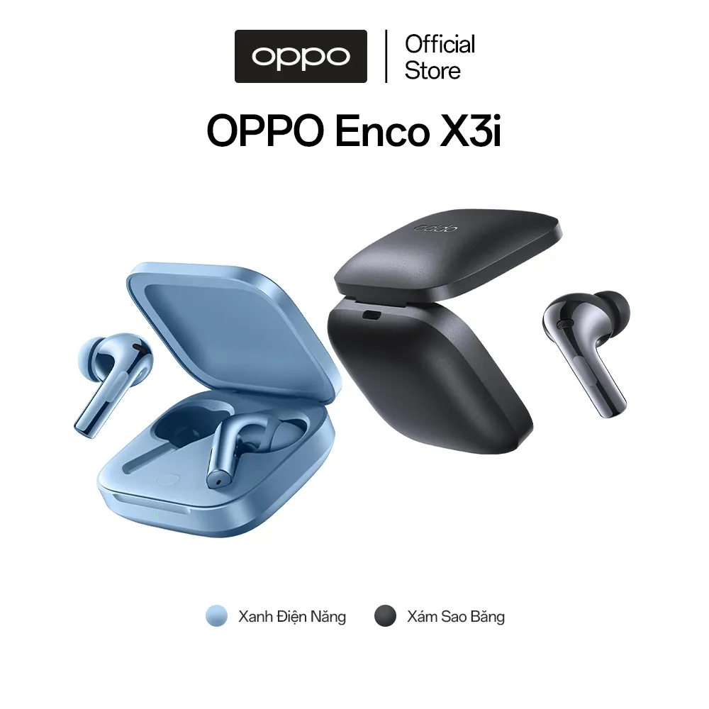 Ảnh Tai nghe Bluetooth không dây TWS OPPO Enco X3i | Chống ồn chủ động | Âm chuẩn phòng thu - Hàng chính hãng 1