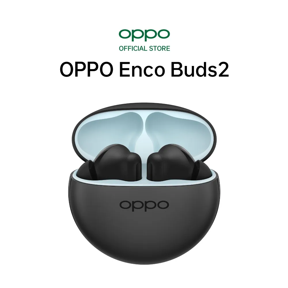 Ảnh Tai nghe Bluetooth Không Dây OPPO Enco Buds 2 | Âm Bass mạnh mẽ | Pin 28H | Khử ồn cuộc gọi AI - Hàng Chính Hãng 2