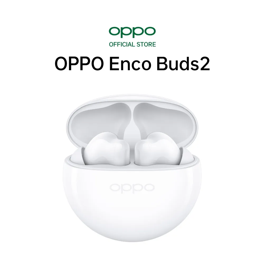 Ảnh Tai nghe Bluetooth Không Dây OPPO Enco Buds 2 | Âm Bass mạnh mẽ | Pin 28H | Khử ồn cuộc gọi AI - Hàng Chính Hãng 3