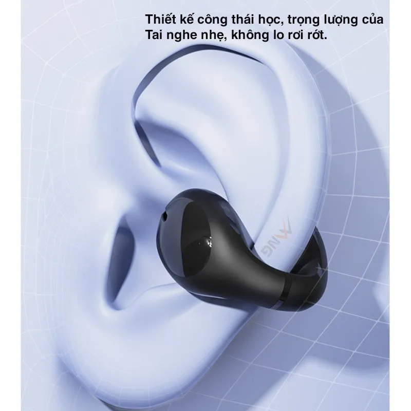 Ảnh Tai nghe bluetooth không dây kẹp vành tai TWS Rockspace Sound EarCuffs có mic nghe nhạc lên tới 24h 1