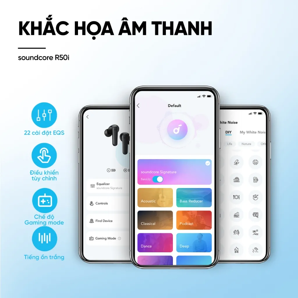 Ảnh Tai nghe bluetooth soundcore R50i (P20i) siêu nhỏ gọn | 30 giờ phát nhạc | Chống nước IPX5 2