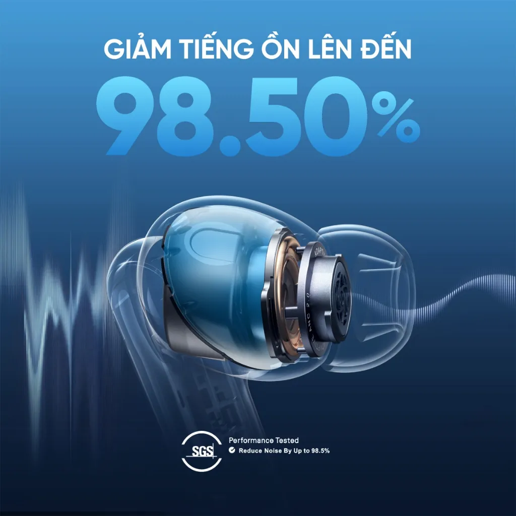 Ảnh Tai nghe bluetooth soundcore Liberty 4NC | Chống ồn ANC 50 giờ phát nhạc | Sạc nhanh 2