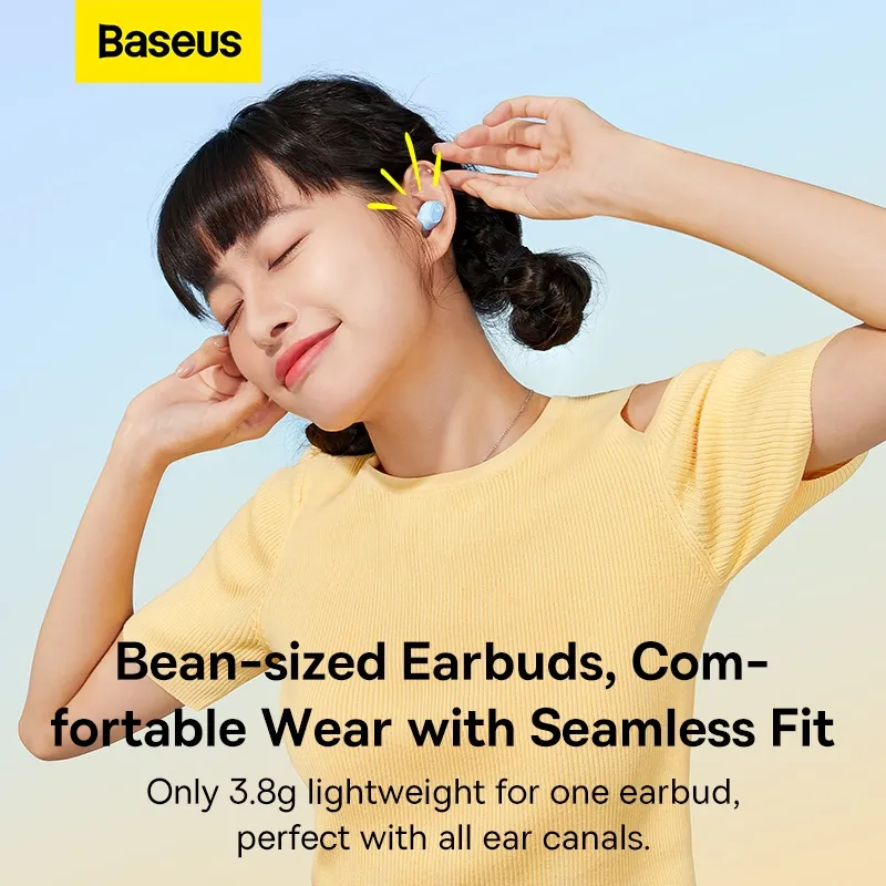 Ảnh Tai nghe Bluetooth True Wireless Baseus Bowie Wm02 bluetooth 5.3 25h sử dụng App điều khiển 4