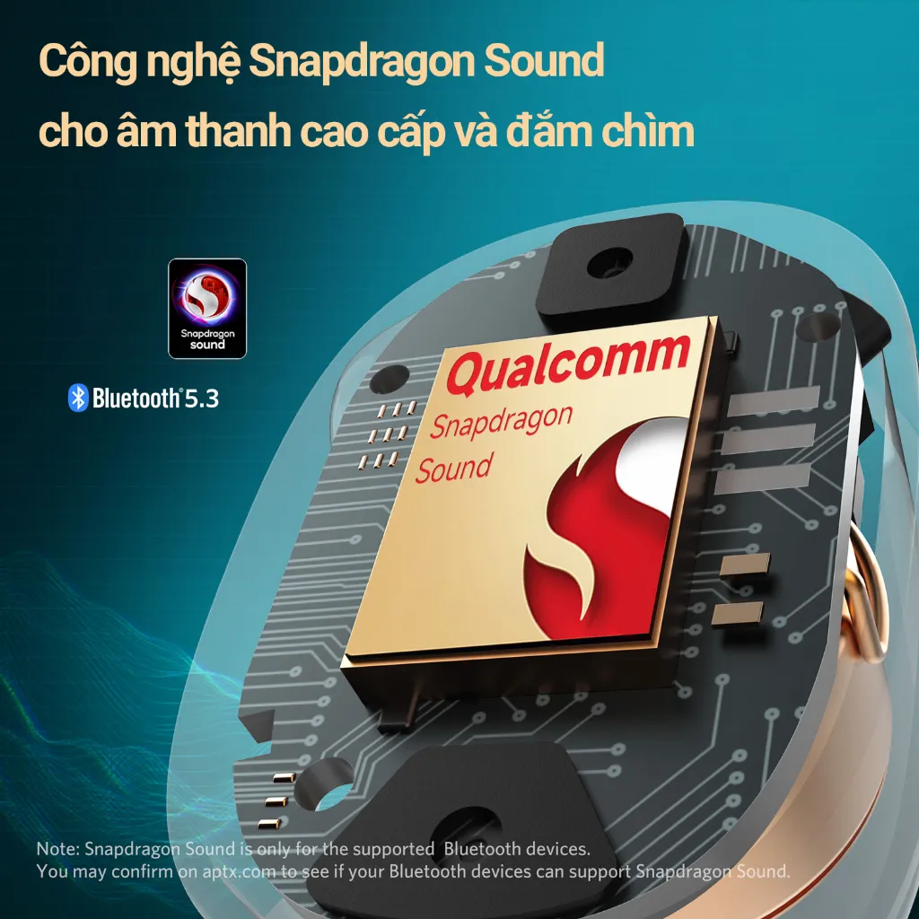 Ảnh Tai nghe Bluetooth True Wireless EarFun Free Pro 3 Bluetooth 5.3 chống ồn ANC chip Qualcomm QCC3072 2
