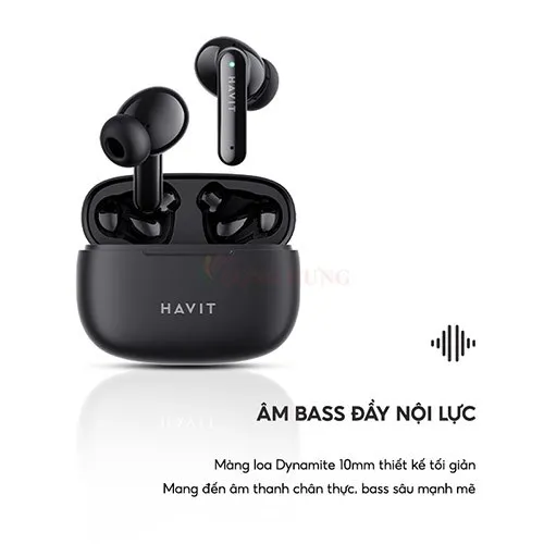 Ảnh Tai nghe Bluetooth True Wireless Havit TW967 Pro - Hàng chính hãng 2