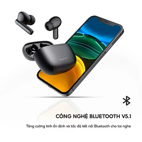 Ảnh Tai nghe Bluetooth True Wireless Havit TW967 Pro - Hàng chính hãng 3