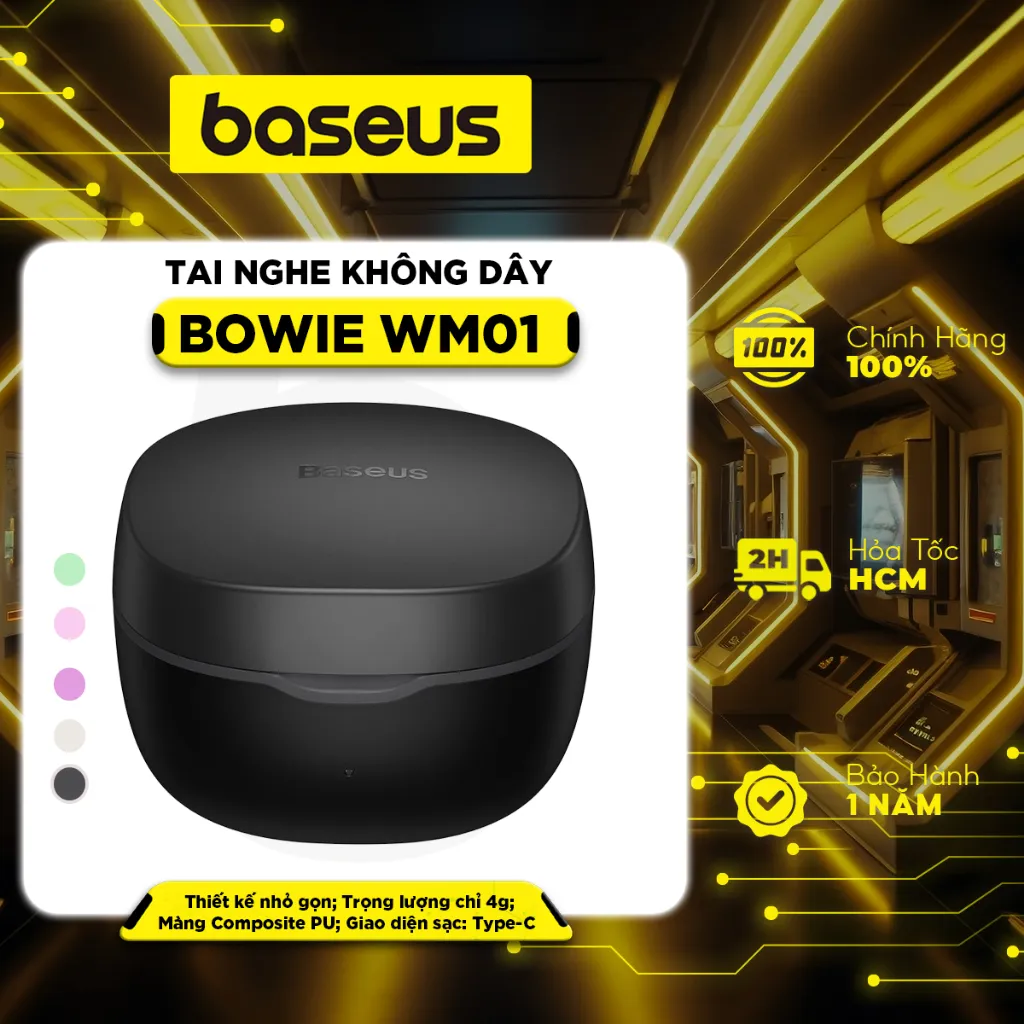 Đánh giá Tai nghe Baseus Bowie WM01 True Wireless: Âm thanh hay, pin trâu, giá chỉ 269K!