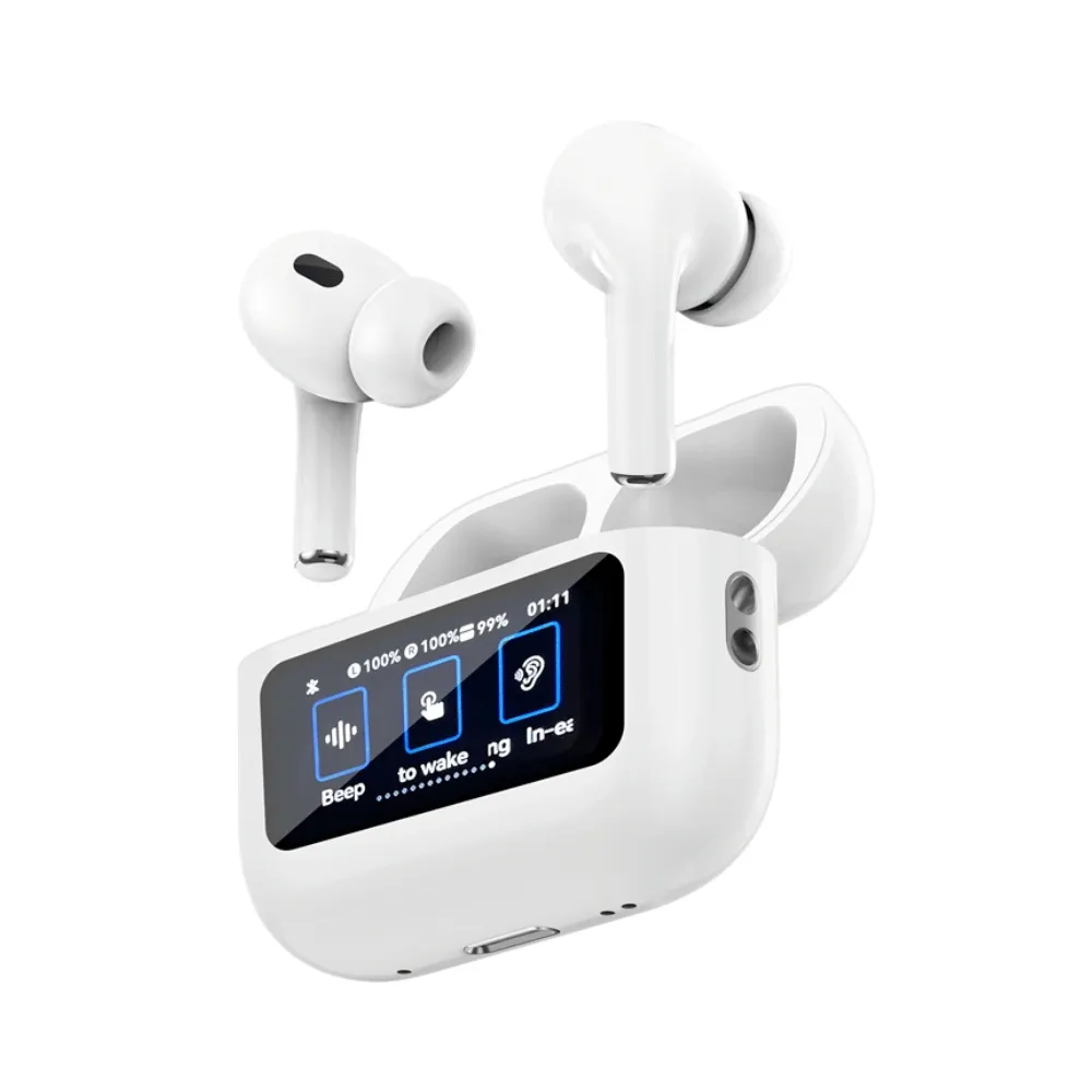 Ảnh Tai Nghe Bluetooth WIWU T22 Pro Màn Hình Cảm Ứng/ Chống Ồn Chủ Động ANC/ 13 Chức Năng 2