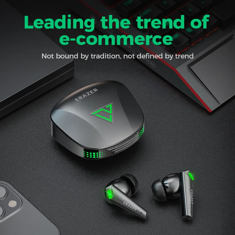 Ảnh Tai nghe chơi game Bluetooth không dây Lenovo ER AZER XT85 PRO V5.3 Full Bass / HiFi Stereo Khử tiếng ồn 2