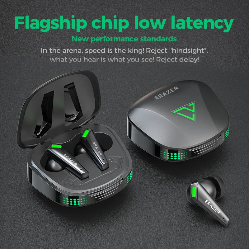 Ảnh Tai nghe chơi game Bluetooth không dây Lenovo ER AZER XT85 PRO V5.3 Full Bass / HiFi Stereo Khử tiếng ồn 3