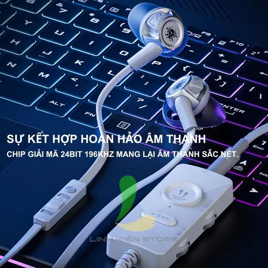 Ảnh Tai nghe chơi game HOSAN Plextone G21 kèm Gaming Sound Card GS21 hỗ trợ âm thanh đa năng 2