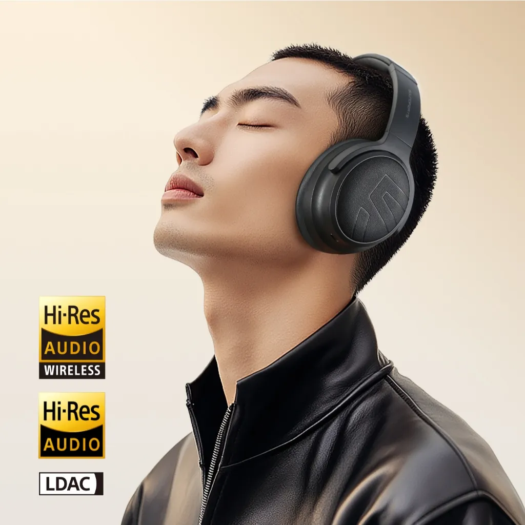 Ảnh Tai Nghe Chụp Tai Bluetooth SoundPEATS Space Pro | Pin 151 Giờ | Hires Audio LDAC | Bluetooth 5.4 2