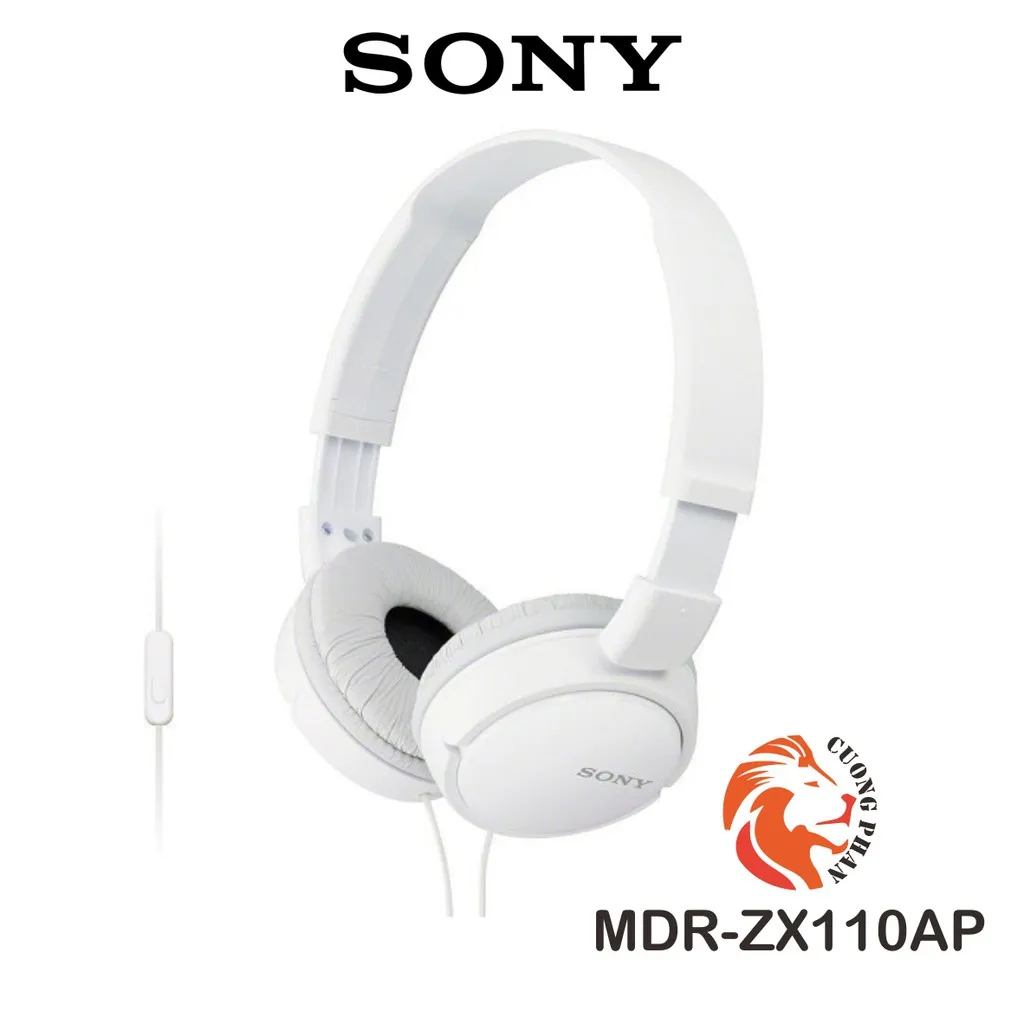 Ảnh Tai Nghe Chụp Tai Có Mic Sony ZX110AP |Chính Hãng Sony Việt Nam| Bảo Hành 12 Tháng Toàn Quốc 2