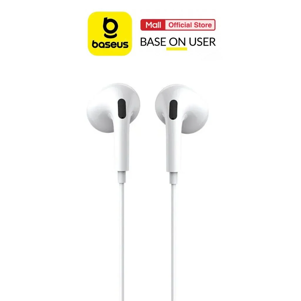 Ảnh Tai nghe có dây Baseus Encok C17 chân cắm Type-C ,tích hợp Micro dài 110cm dùng cho Android/IP15/15pro/15promax 3