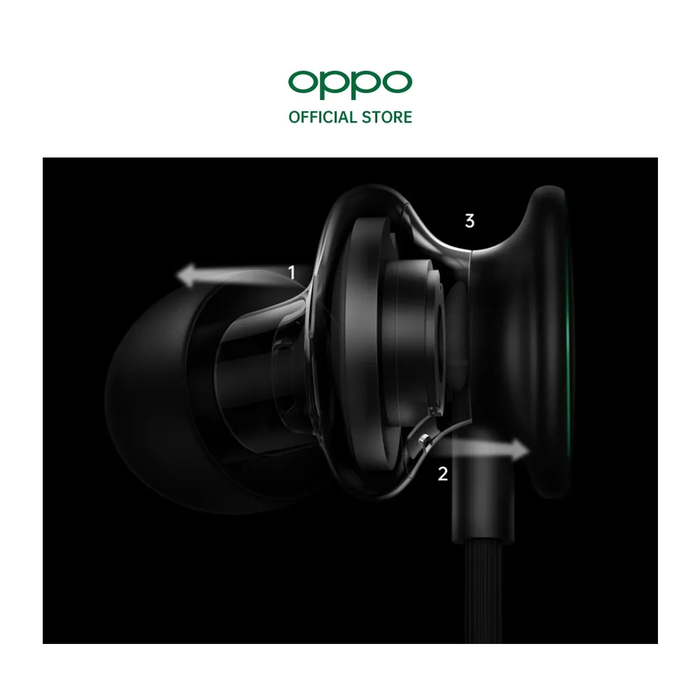 Ảnh Tai Nghe Có Dây Cao Cấp Cổng 3.5mm OPPO MH151 | Công Nghệ Hi-Res | Âm Thanh 3D | Bảo hành 12 tháng - Hàng Chính Hãng 4