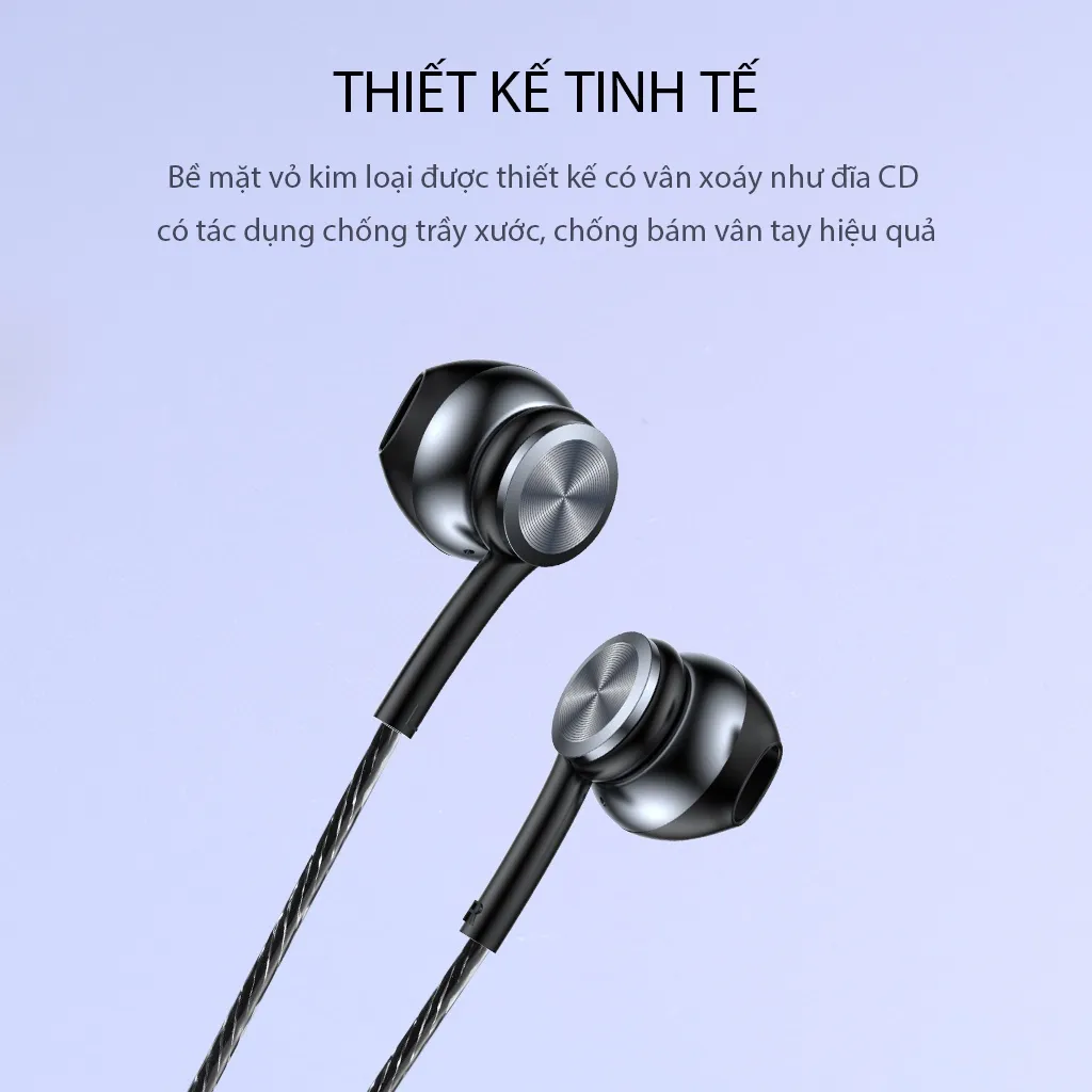 Ảnh Tai Nghe Có Dây Gaming VIVAN Q12 Thiết Kế Kim Loại Cổng Kết Nối Chữ L 3.5mm Dây Bền Chắc Chắn Hàng Chính Hãng 3