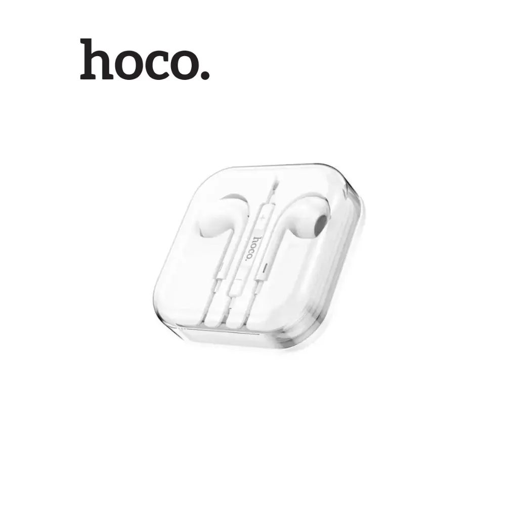 Ảnh Tai Nghe có dây jack 3.5mm Hoco DM21 dây tròn siêu bền hỗ trợ micro đàm thoại dài 120cm 1