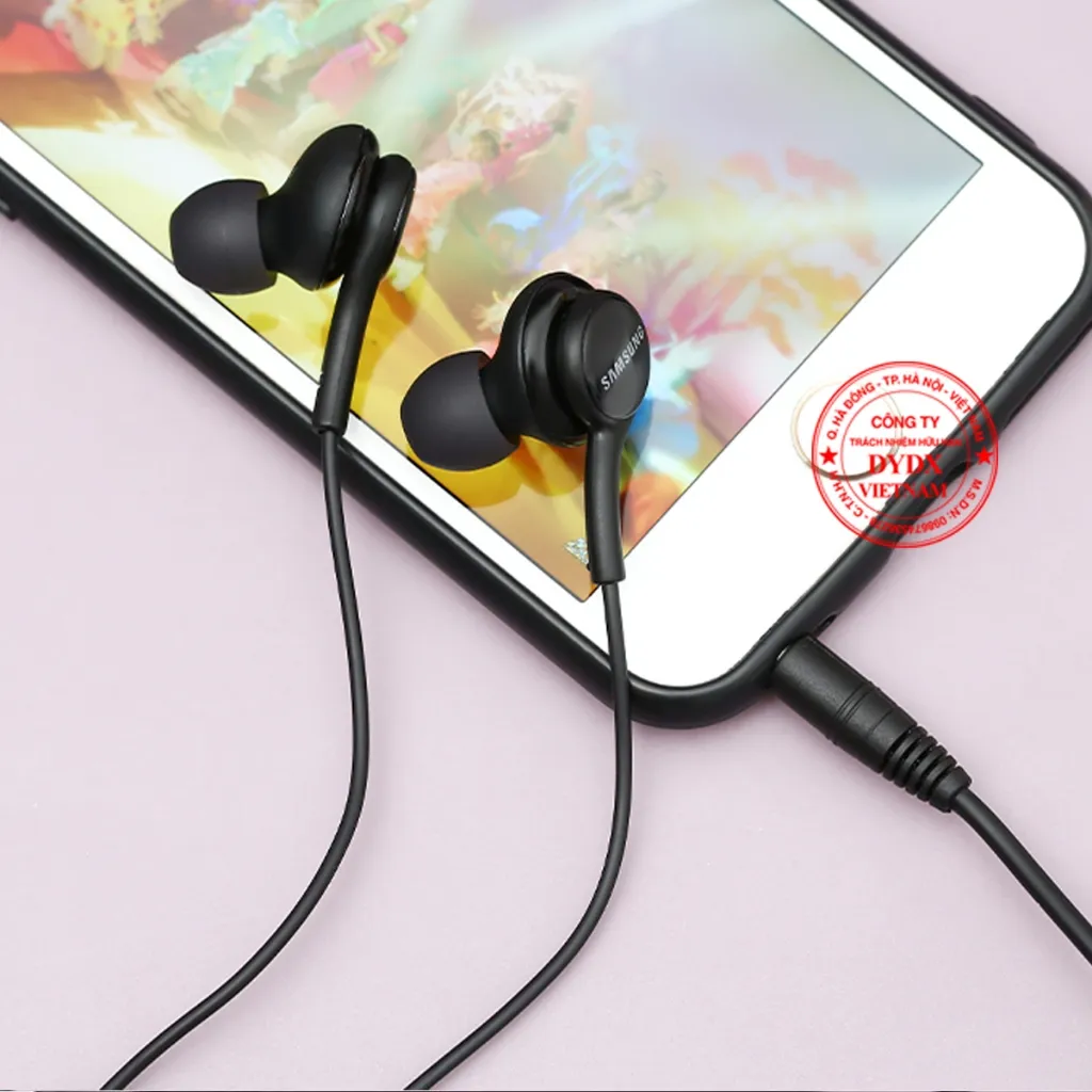 Ảnh Tai nghe có dây tương thích với Samsung Oppo Xiaomi Sony chân cắm Jack 3,5 và Type C Full Box DYDX bảo hành 30 ngày 2