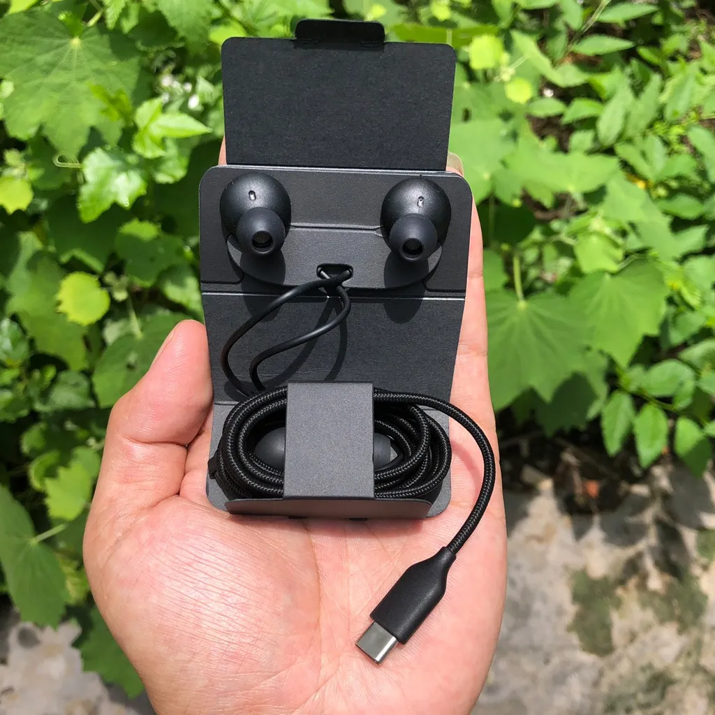 Ảnh Tai nghe có dây tương thích với Samsung Oppo Xiaomi Sony chân cắm Jack 3,5 và Type C Full Box DYDX bảo hành 30 ngày 4