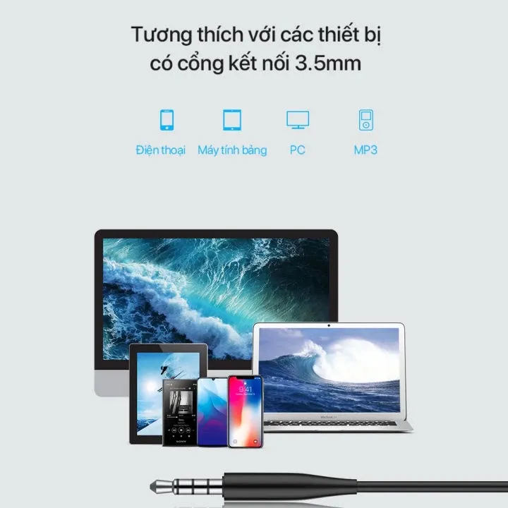 Ảnh Tai Nghe Có Dây VIVAN RE10 Âm Bass Mạnh Mẽ Chất Lượng Âm Thanh Hd Nghe Nhạc Chơi Game Có Micro Đàm Thoại 1