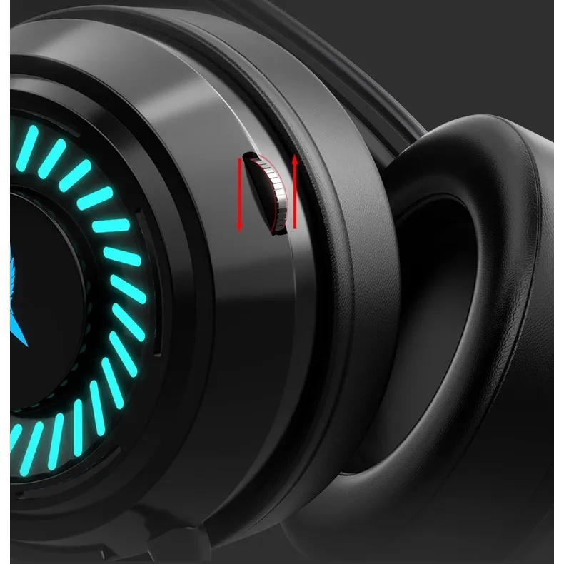 Ảnh Tai Nghe Gaming Chụp tai Ztu Smart G60 có mic âm thanh giả lập 7.1 led RGB - Hàng chính hãng BH 12 tháng 4
