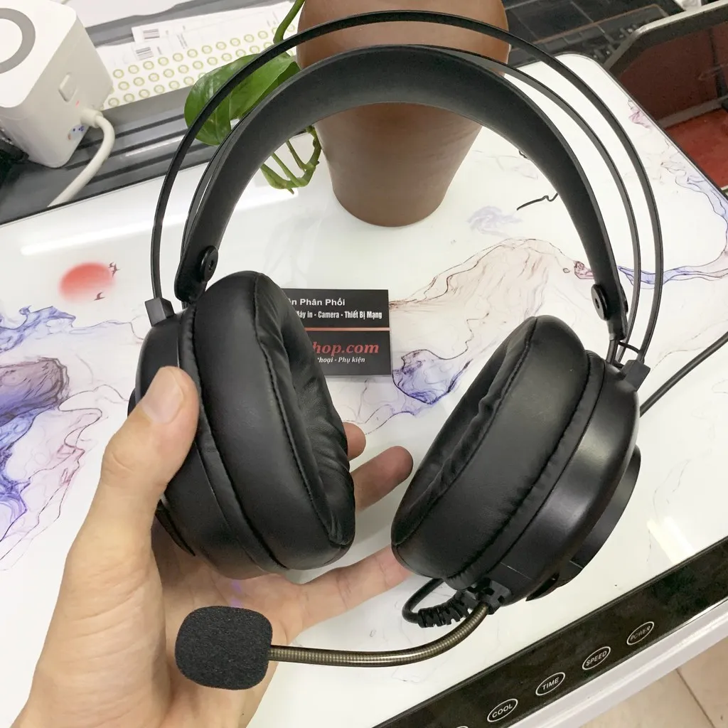 Ảnh Tai nghe gaming DAREU EH416 RGB giả lập 7.1 cắm cổng USB 4