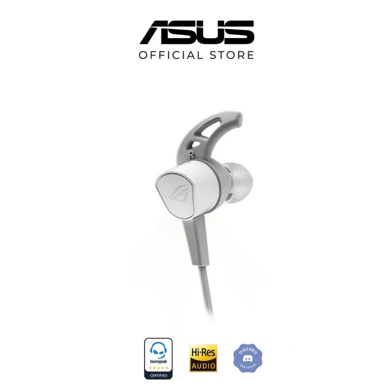 Ảnh Tai nghe gaming in-ear ROG CETRA II CORE Moon Light 90YH0360-B2UA00 cổng 3.5mm BẢO HÀNH 24 THÁNG 2