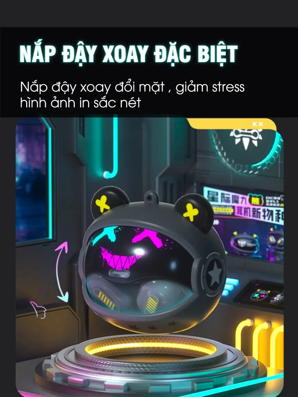 Ảnh Tai nghe gaming MEMO Onikuma T20 chống ồn không delay hỗ trợ chơi game nghe nhạc đeo cổ thời trang Liên quân mobile FF 3