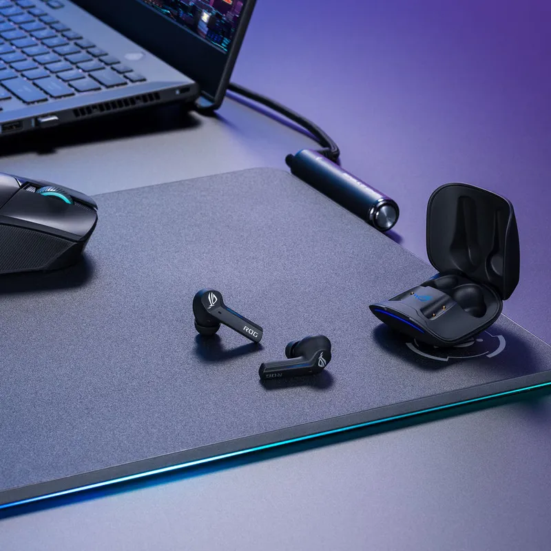 Ảnh Tai nghe gaming ROG CETRA TRUE Wireless, chống nước IPX4, công nghệ khử ồn chủ động ANC - Hàng chính hãng 4