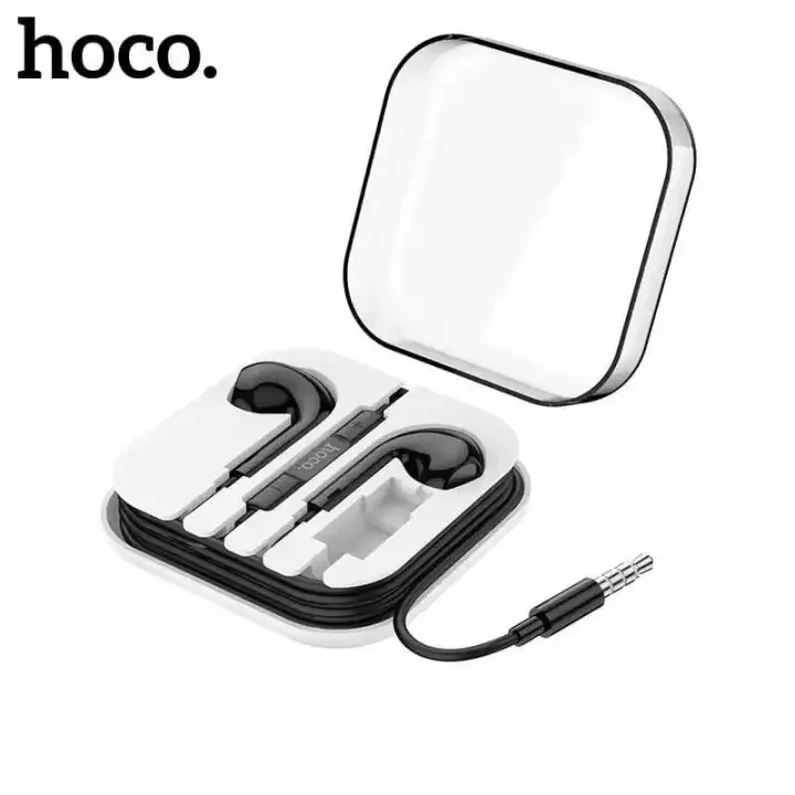 Ảnh Tai Nghe Hoco DM21 jack 3.5mm dây tròn siêu bền hỗ trợ micro đàm thoại dài 1.2M 3