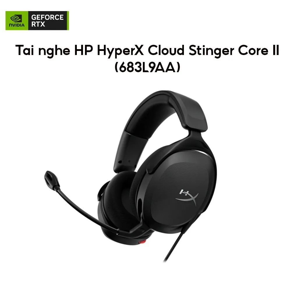 Ảnh Tai nghe HP HyperX Cloud Stinger Core II 683L9AA Đen 1