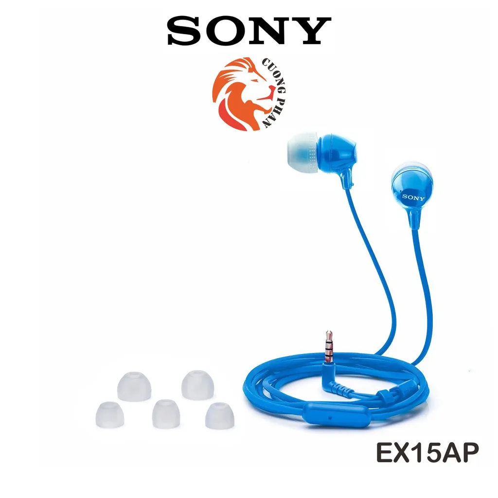 Ảnh Tai Nghe In-Ear Nhét Tai Có Mic Sony EX15AP |Chính Hãng Sony Việt Nam| Bảo Hành 12 Tháng Toàn Quốc 1