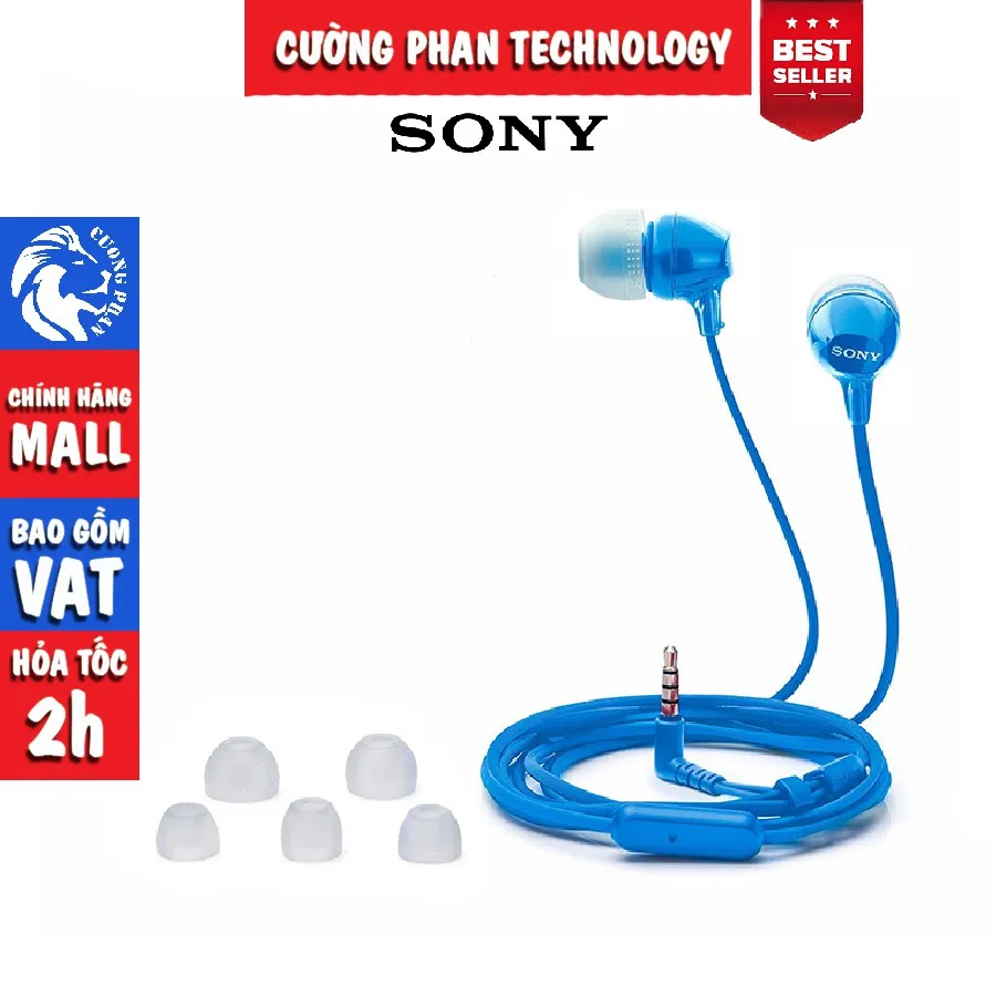 Ảnh Tai Nghe In-Ear Nhét Tai Có Mic Sony EX15AP |Chính Hãng Sony Việt Nam| Bảo Hành 12 Tháng Toàn Quốc 4