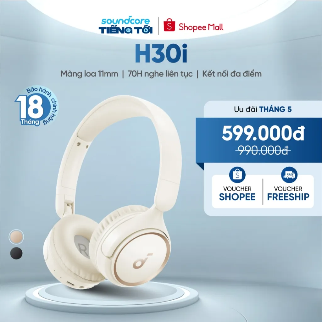 Đánh Giá Tai Nghe soundcore H30i: Pin 70h, Bluetooth 5.3, Giá Chỉ 599K