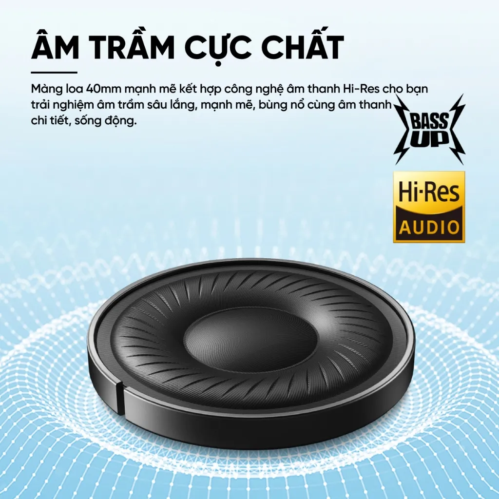 Ảnh Tai nghe không dây chụp tai soundcore Q20i | Âm thanh Hi-res | Giảm ồn 90% | 60 giờ phát nhạc 2