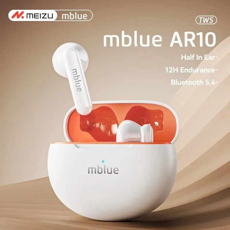 Ảnh Tai nghe không dây Meizu mblue AR10 360° Âm thanh vòm Tai nghe chống nước nửa tai Bluetooth có sử dụng độc lập 1